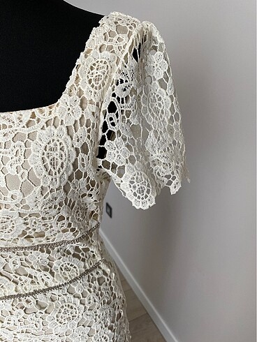Dantel Atelier Kalem Elbise - Görsel 6