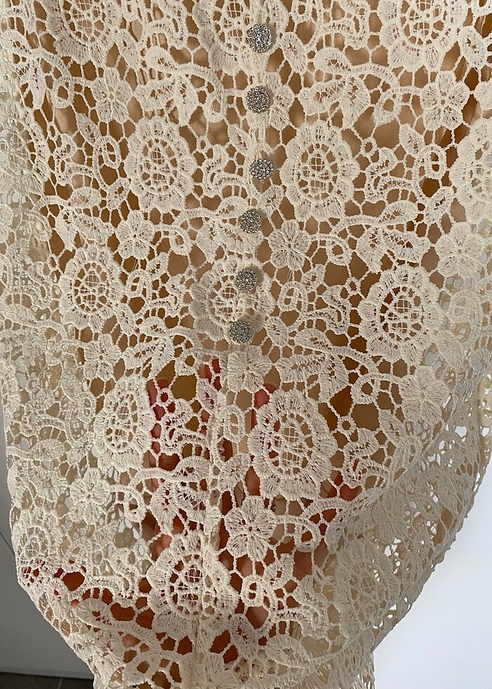 Dantel Atelier Kalem Elbise - Görsel 5