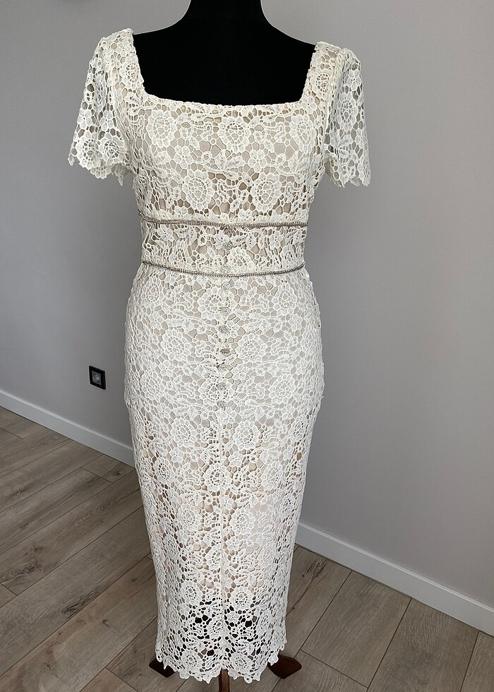 Dantel Atelier Kalem Elbise - Görsel 2