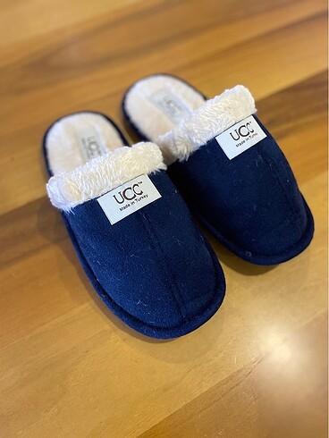 Lacivert Ugg Model Kadın Terliği