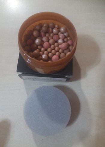 Bej İnci Görünümlü Allık Boncukları