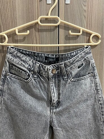 xs Beden Gri kot jean