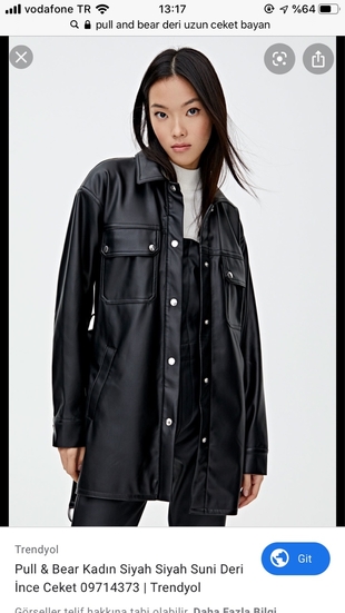 Pull and Bear Deri mont