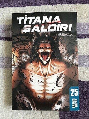 Titana Saldırı Attack on Titan 25. Cilt