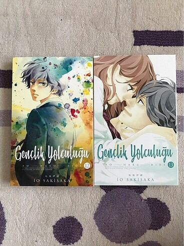 Gençlik Yolculuğu ao haru ride 12 13 cilt set