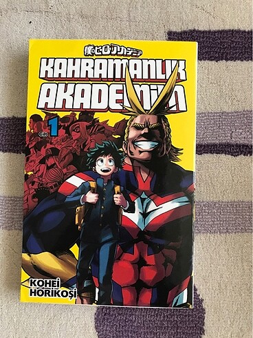Kahramanlık Akademim boku no hero academia 1. Cilt