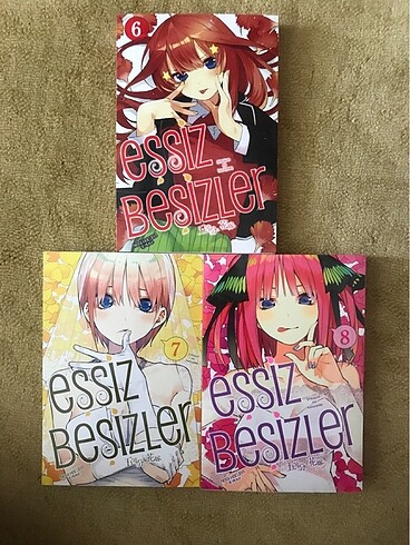Eşsiz Beşizler 6 7 8 cilt set