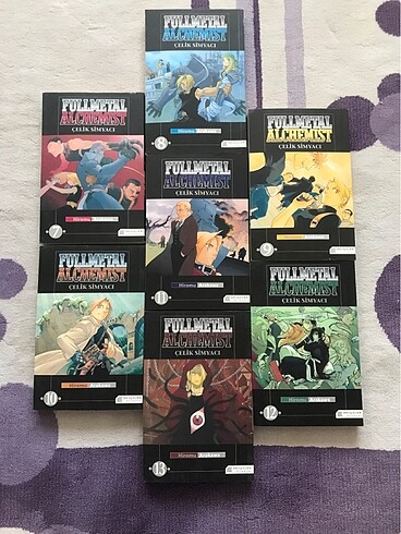 Fullmetal Alchemist 9 10 11 12 13 cilt set