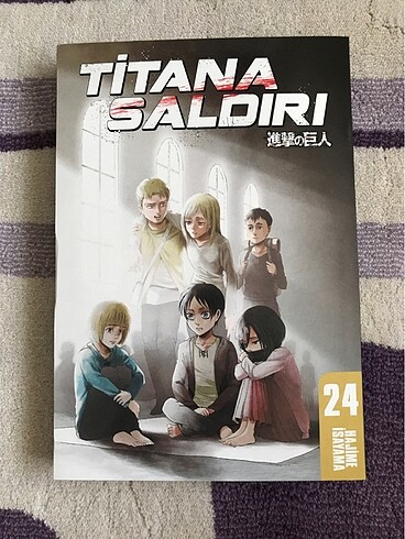 Titana Saldırı Attack on Titan 24. Cilt
