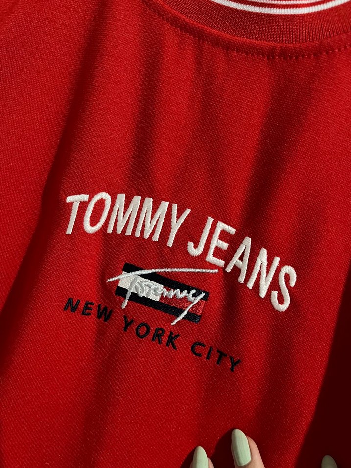 Tommy Jeans KırmızıSpor Elbise - Görsel 2