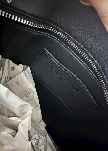 Calvin Klein Siyah Calvin Klein Jeans Deri Kadın Çanta