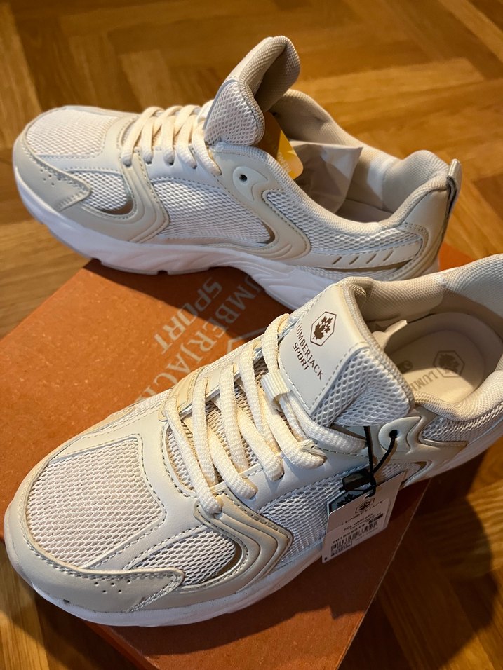 Lumberjack Beyaz Platform Topuklu Spor Ayakkabı - Görsel 3