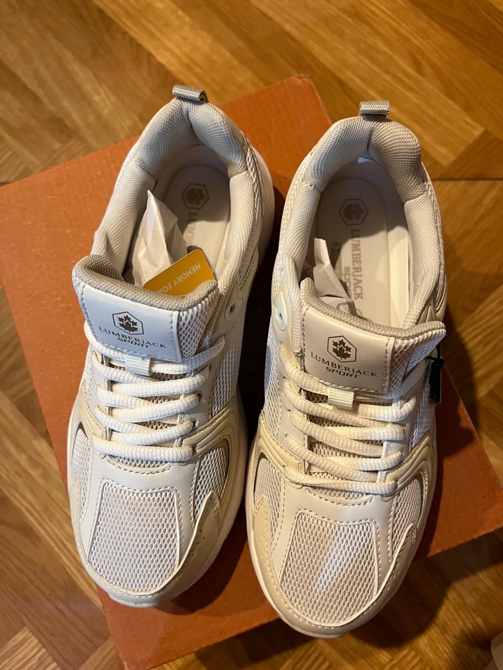 Lumberjack Beyaz Platform Topuklu Spor Ayakkabı - Görsel 4