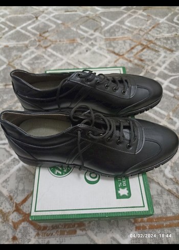 Siyah Bağcıklı Erkek Klasik Ayakkabı - Görsel 2