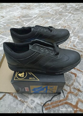 Siyah Baskılı Erkek Kemerli Bot - Görsel 2