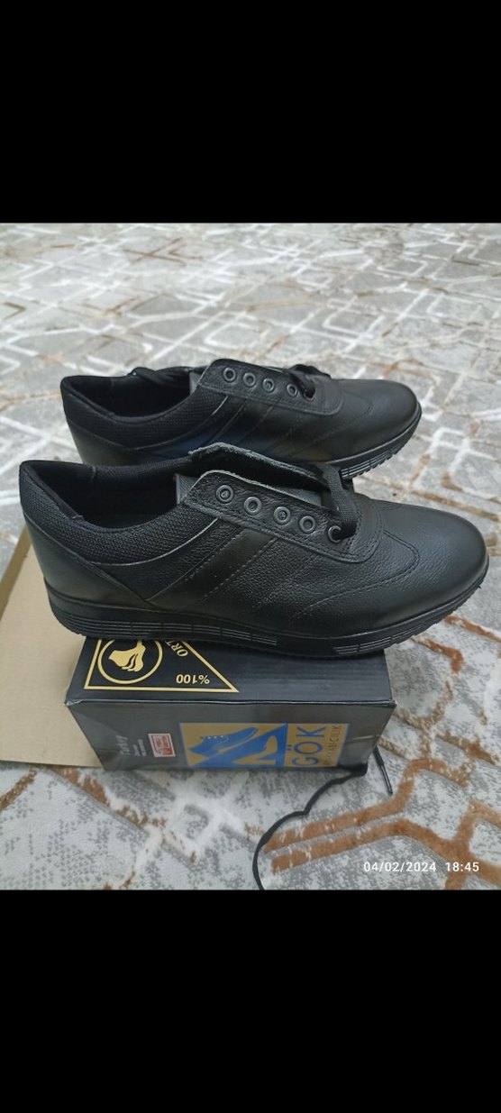 Siyah Baskılı Erkek Kemerli Bot - Görsel 2