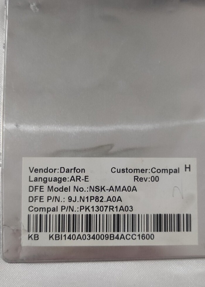 Acer Aspire 4739z, 4740g, 4741g,  4741z, 4741zg Notebook Klavye - Görsel 3