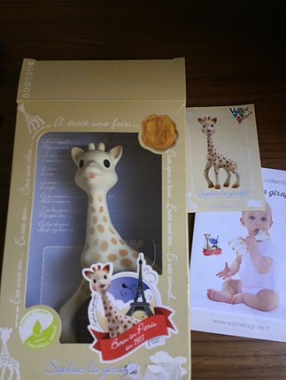 xs Beden Sophie la girafe diş kaşıyıcı
