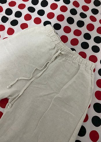 Diğer Krem Kumaş Pantolon
