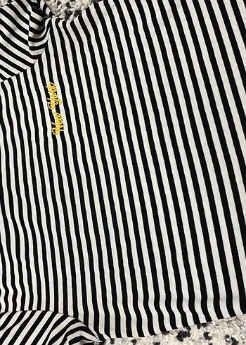 Çizgili, Kısa Kollu Tshirt
