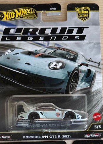 Hot Wheels Porsche 911 GT3 R Gri Oyuncak Araba