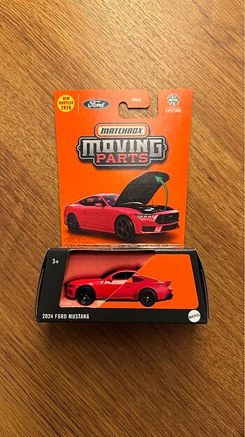 Moving parts mustang