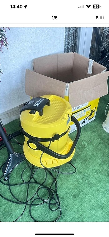 Kariyer halı ve koltuk yıkama makinası