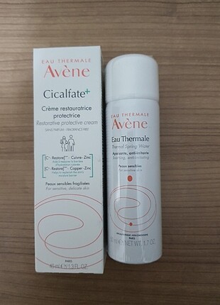 Avene cicalfate krem ve termal su