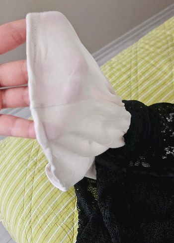 s Beden siyah Renk MANGO Dantel Detaylı Siyah Bohem Uzun Elbise