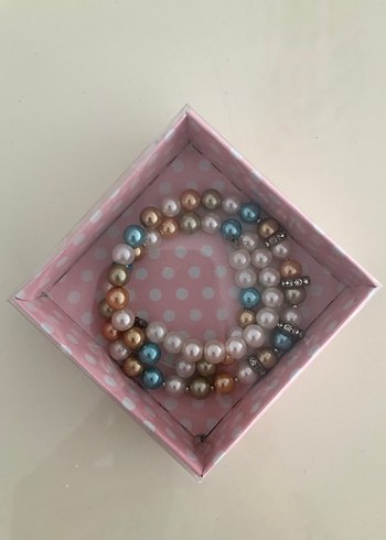 Accessorize Renkli İnci Midi Kolye