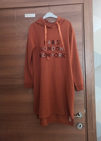 s Beden turuncu Renk Sweatshirt