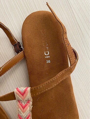 38 Beden H&M süet sandalet