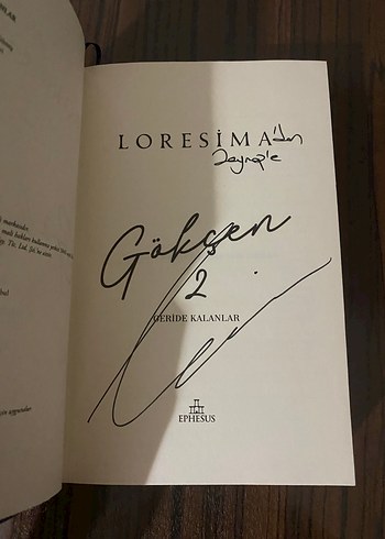  Loresima - Gökçen Cilt II: Geride Kalanlar (İmzalı)