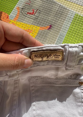 U.S Polo Assn. Cropped, kız çocuk jean