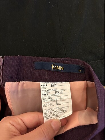 38 Beden mor Renk Tuğba&Venn etek