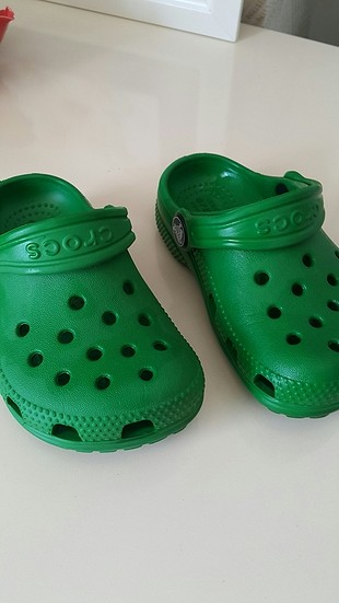 diğer Beden yeşil Renk crocs bebek sandaleti