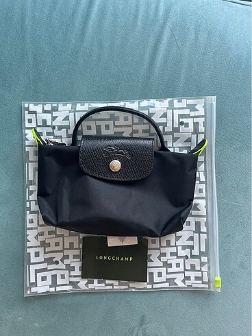 Longchamp Le Pliage Pouch Green