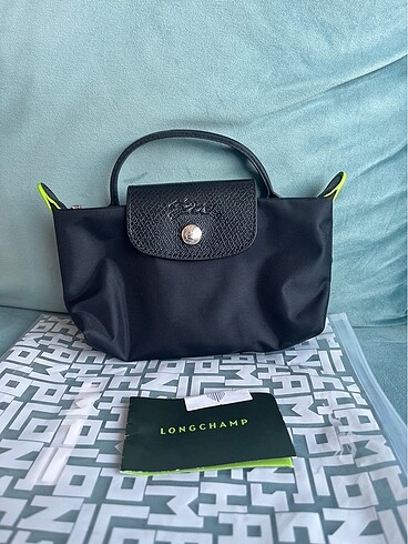 Longchamp Longchamp Le Pliage Pouch Green