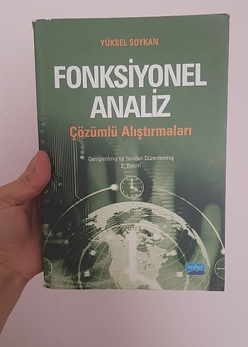 Fonksiyonel Analiz Çözümlü Alıştırmaları Kitabı