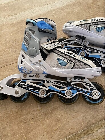 Diğer Action Abec5 Inline Mavi Paten