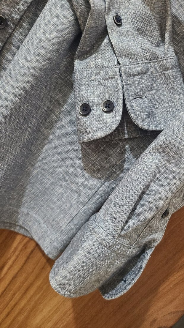 mavi Denim Erkek Uzun Kollu Gömlek - Görsel 2