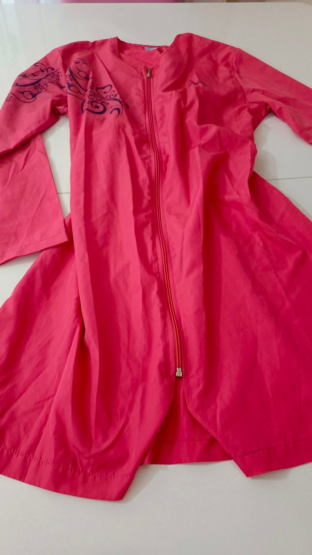 Tesmay marka pembe tesettür mayo hasema - Görsel 4