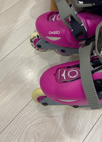 Pembe Yılan Desenli kız çocuğu Spor Paten - Görsel 3