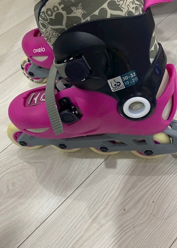 Pembe Yılan Desenli kız çocuğu Spor Paten - Görsel 2