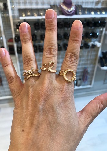 Altın Renkli Yüzük Modelleri - Görsel 5