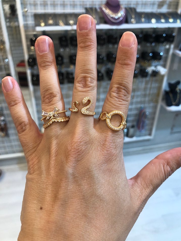 Altın Renkli Yüzük Modelleri - Görsel 5