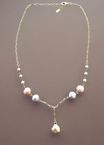 Xuping Yuvarlak Toplu VIP Y Kolye - Görsel 2