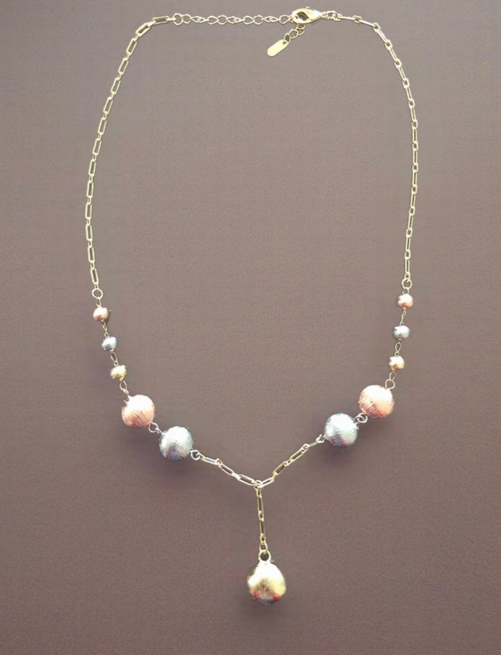 Xuping Yuvarlak Toplu VIP Y Kolye - Görsel 2