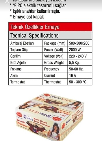Diğer Elektrikli ekmek sacı