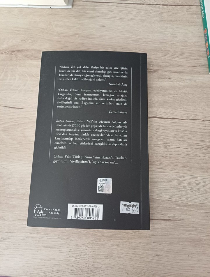 Orhan Veli - Bütün Şiirleri Kitabı - Görsel 2